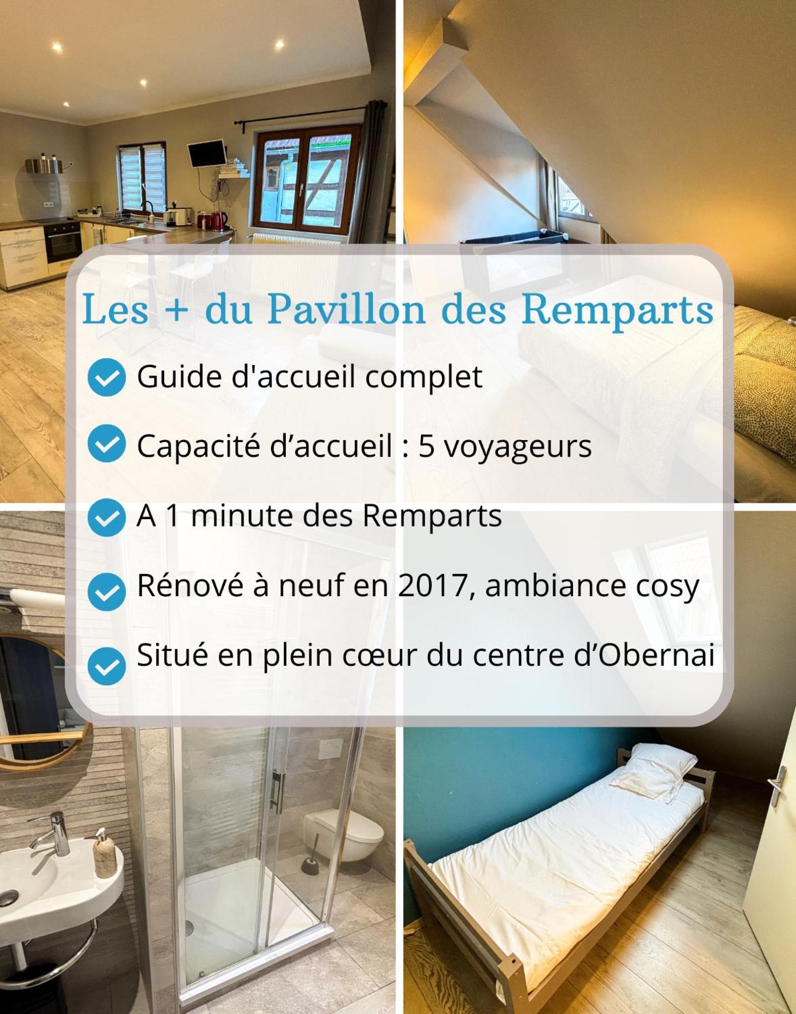 Le Pavillon Des Remparts - Commerces A Proximite - Centre-Ville - Appartement Cosy Obernai Exterior photo